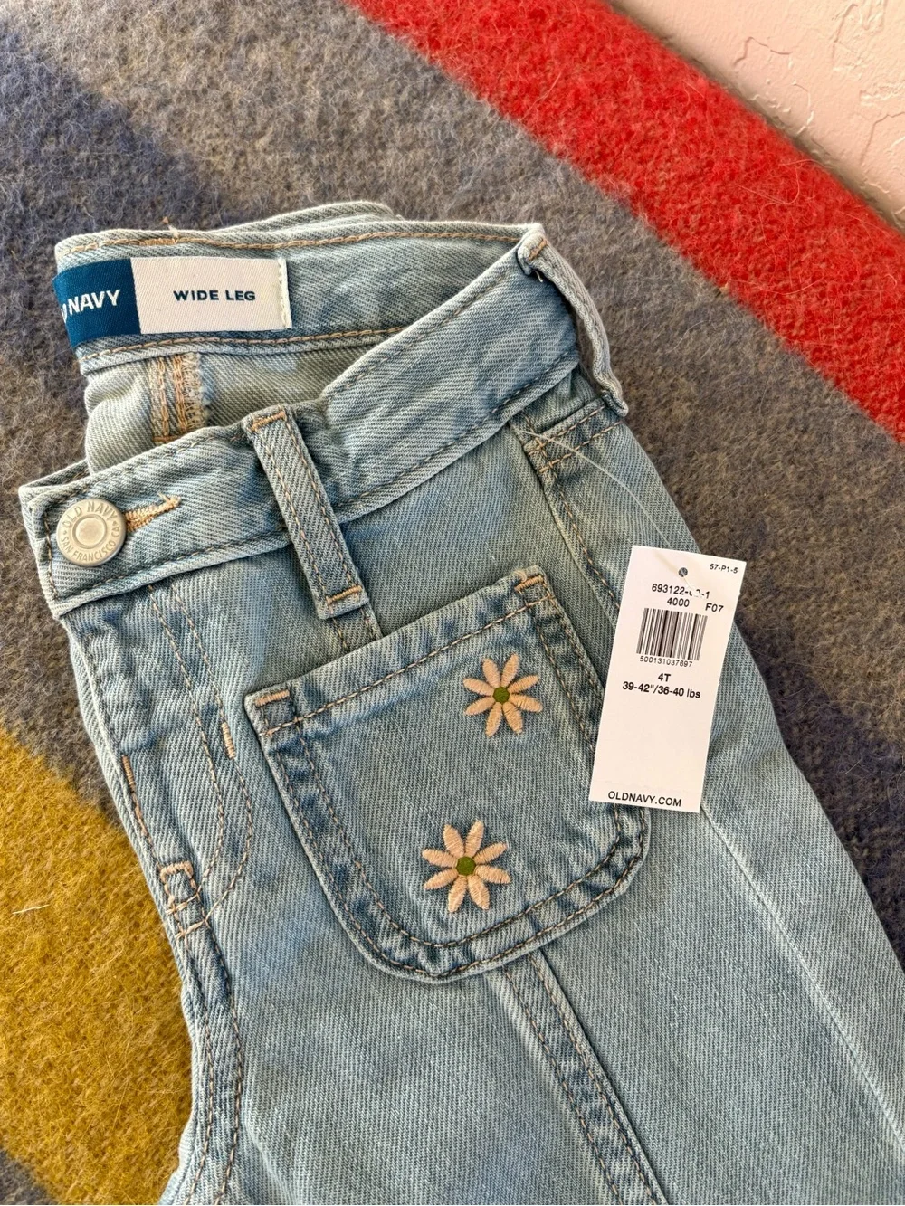 Old Navy Wide Leg 4T Jeans